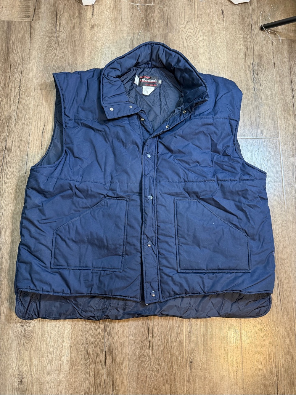 Timberland Men's Navy Quilted Vest